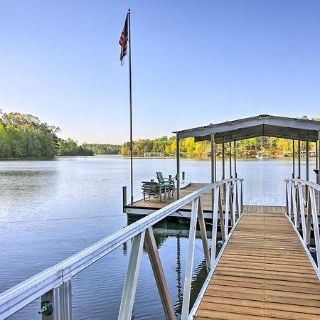 Lakefront South Carolina Abode With Deck And Boat Dock Fair Play Exterior foto